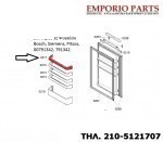 Ράφι Άνω Πόρτας Συντήρησης Ψυγείου Bosch, Siemens, Pitsos, 00791342
